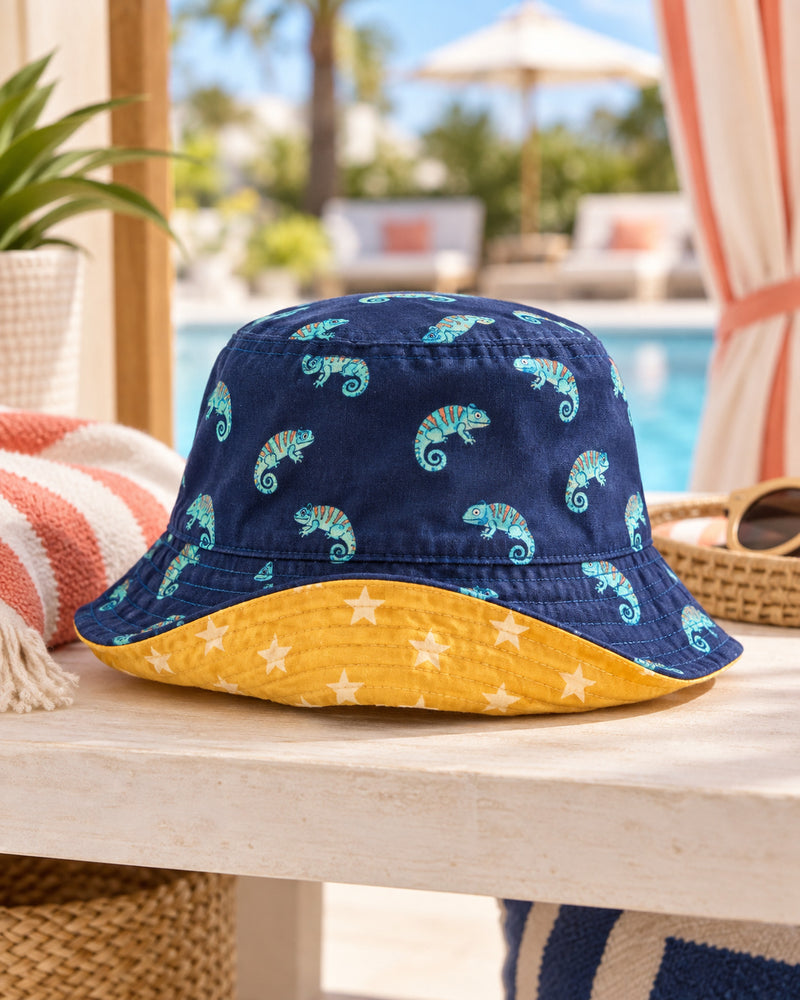 Cameleon Reversible Kids Bucket Hat